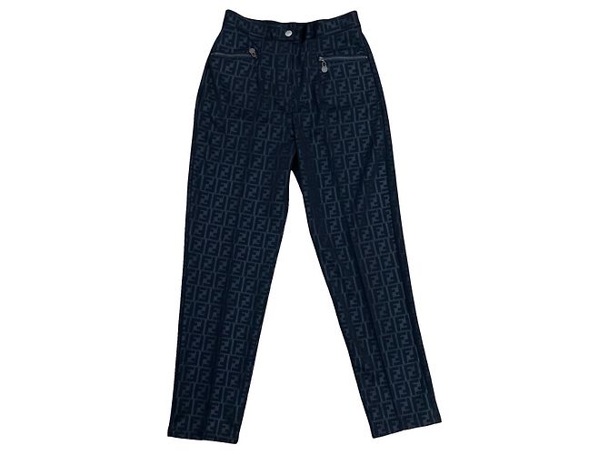 Fendi FF Zucca Polyester Pants