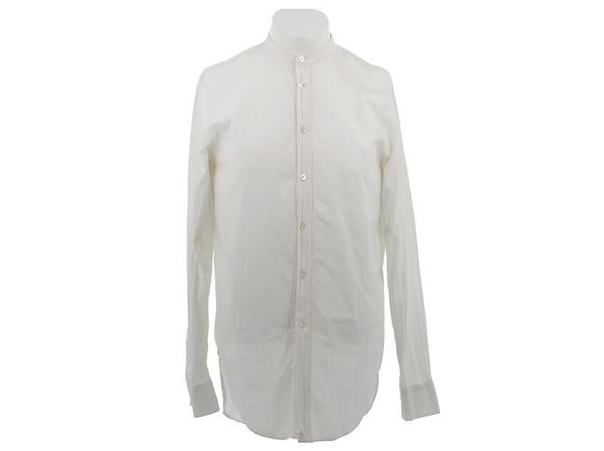 Camisa Acne Studios de algodón blanca L Blanco