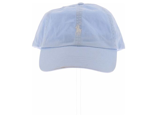 Boné Polo Ralph Lauren Azul Celeste Algodão