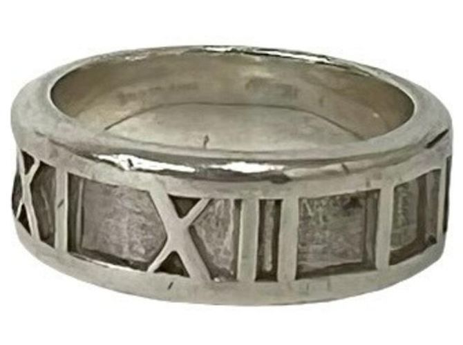 Tiffany & Co Anello Atlas di Tiffany Argento
