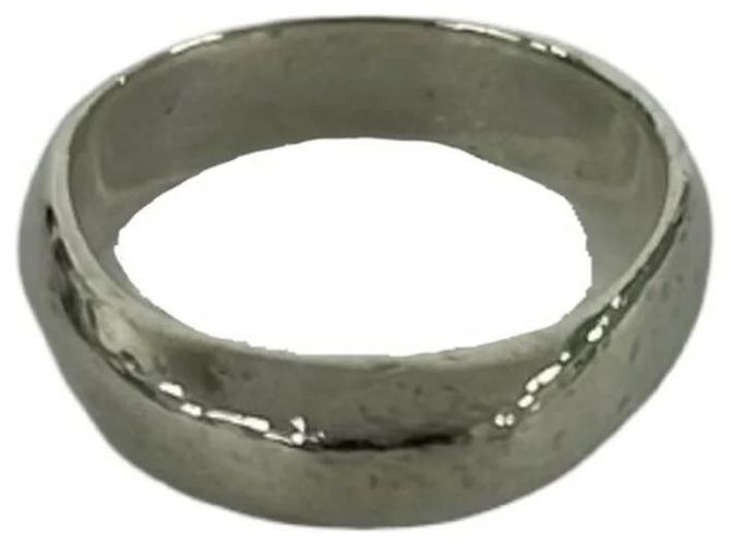 Tiffany & Co Tiffany Knife Edge Band Ring Silber