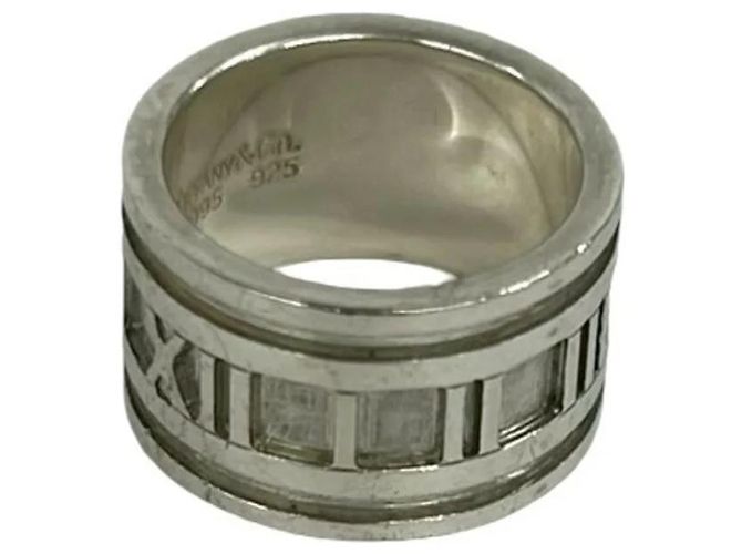 Tiffany & Co Tiffany Vintage Wide Atlas Ring Silber