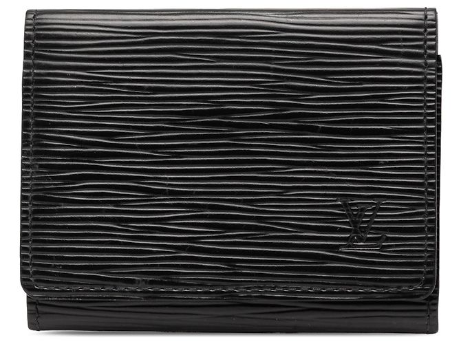 Tarjetero Epi negro Louis Vuitton