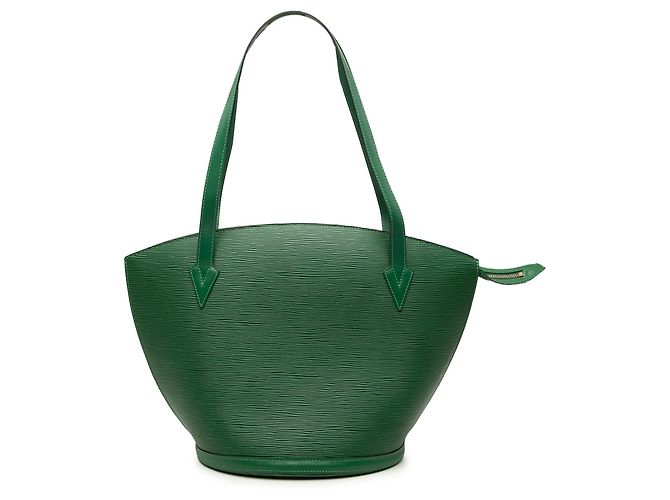 Louis Vuitton Bolso Saint Jacques GM en Epi verde con correa larga
