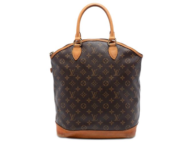Louis Vuitton Marron Monogram Lockit Vertical