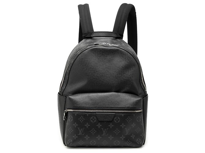 Louis Vuitton Black Monogram Taigarama Discovery Backpack