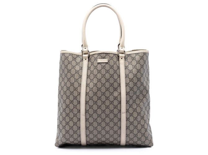 Tote verticale GG Supreme beige Gucci