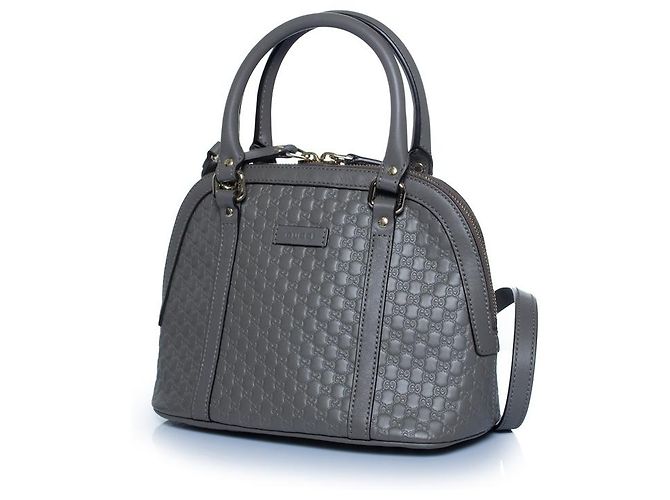 Gucci, Microguccissima dome en gris
