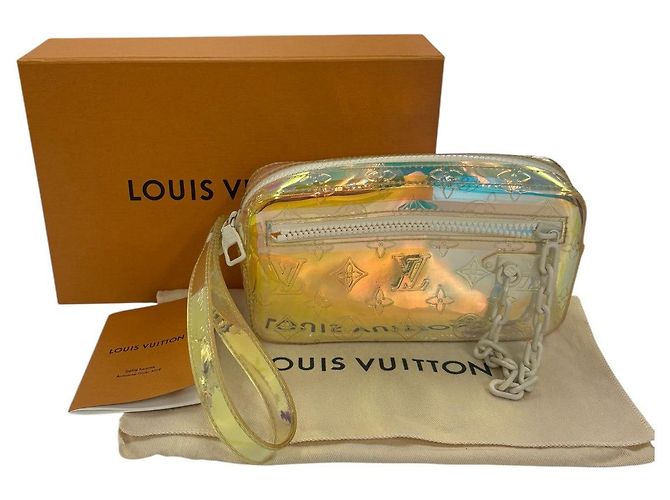 Pochette Louis Vuitton Monogram Prism Nylon Multicolore