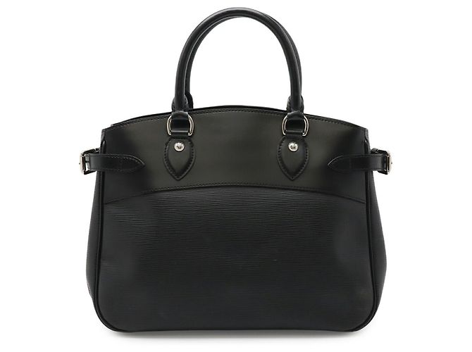Louis Vuitton Epi Passy PM Lederhandtasche Schwarz