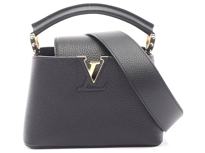 Bolsa Louis Vuitton Capucines MINI 2WAY Preto