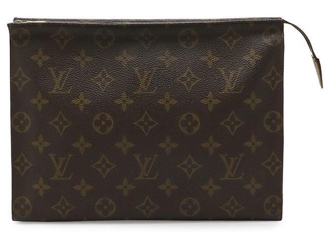 Necessaire Louis Vuitton Monogram 26 Marrom