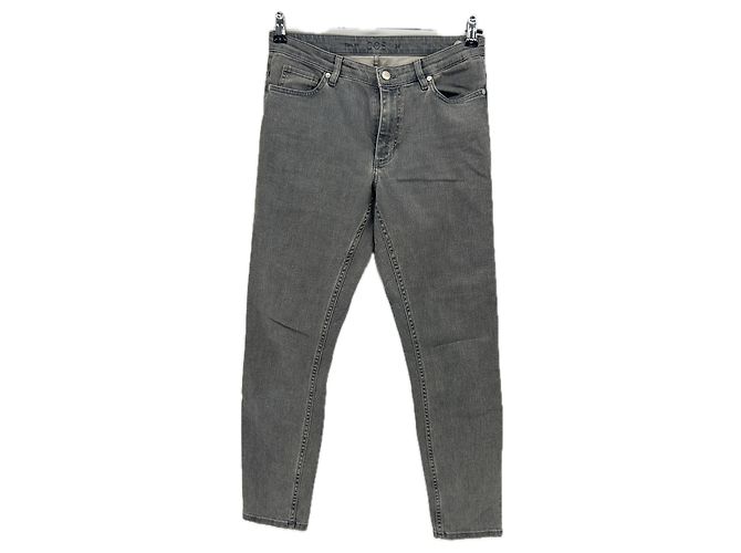 Vaqueros de algodón grises Cos talla 28 US 