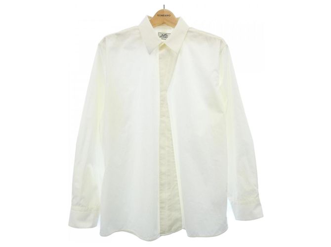 Hermès Camisa de algodón Hermes Blanco 