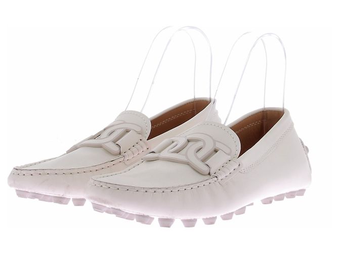 Tod's Mocassins de couro brancos