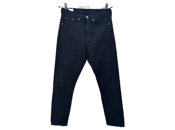Levi's 501 black denim jeans