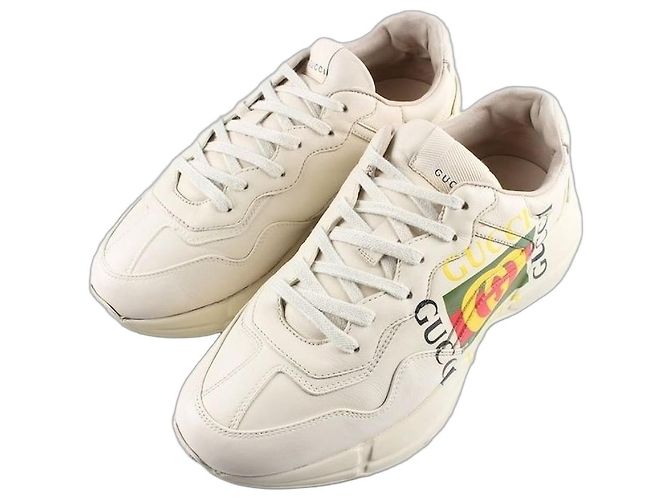 Gucci Laiton Square Logo Sneaker Weiß