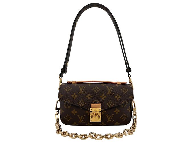 Louis Vuitton Pochette Metis East West Marron