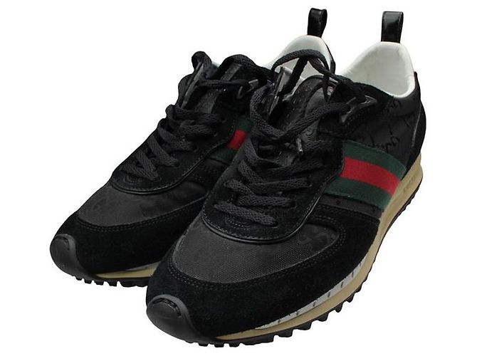 Gucci Schwarze Sima Sneaker für Herren