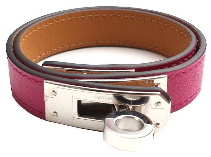 Hermès Pulseira Anemone Kelly Prateada Multicor