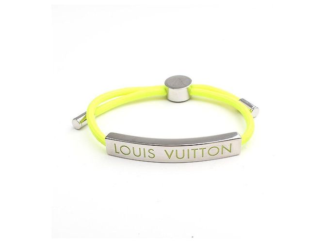 Louis Vuitton Pulseira LV Neon Green String Verde