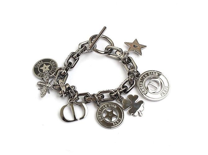Dior Bracelet Iconic Charm Gris Multicolore
