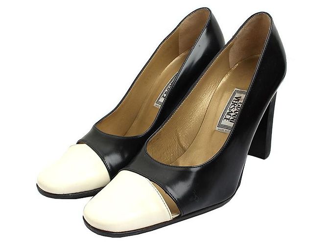 Versace Décolleté bianco e nero 