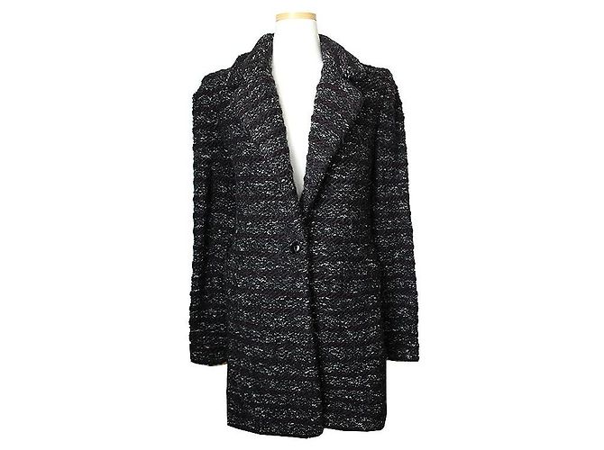 Isabel Marant Etoile Knit Coat Black
