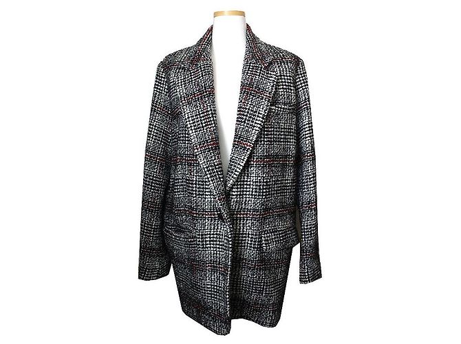 Isabel Marant Wool Blend Tweed Jacket Multiple colors