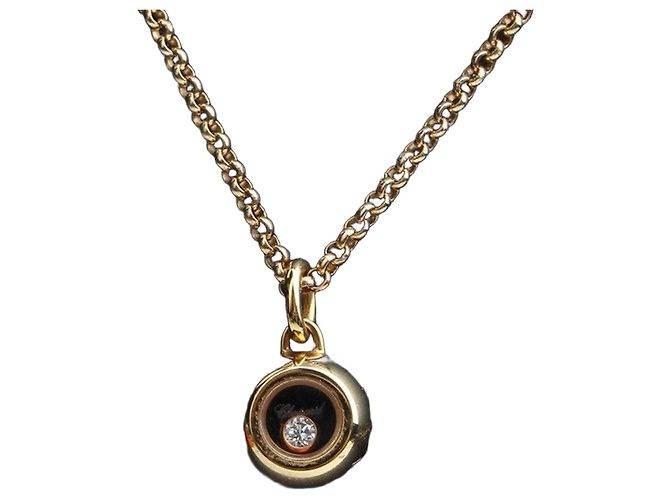 Chopard Collier Moving Diamond Rose Gold Noir