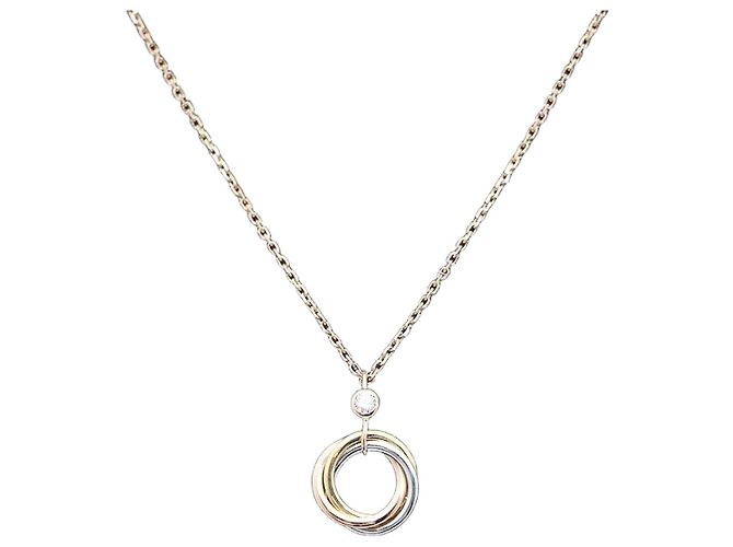 Cartier Trinity Diamond Halskette Schwarz