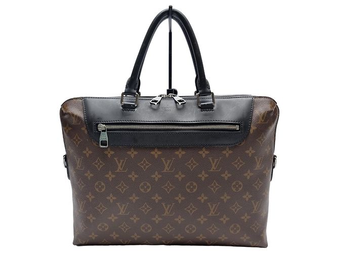 Louis Vuitton Porte-Documents Jour Monogram Macassar Briefcase