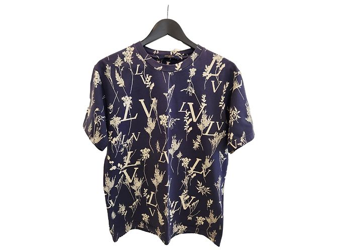 Louis Vuitton Kurzärmeliges Strickhemd Discharge Zustand Schwarz