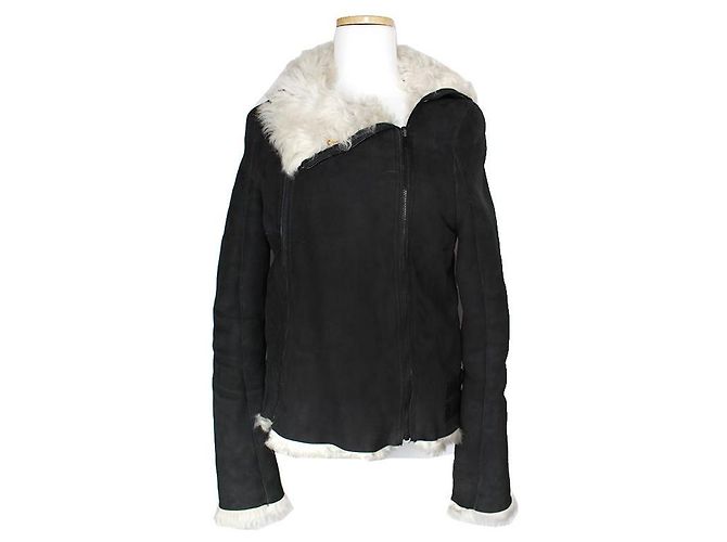 Maison Martin Margiela Double-Sided Mustard Jacket Black