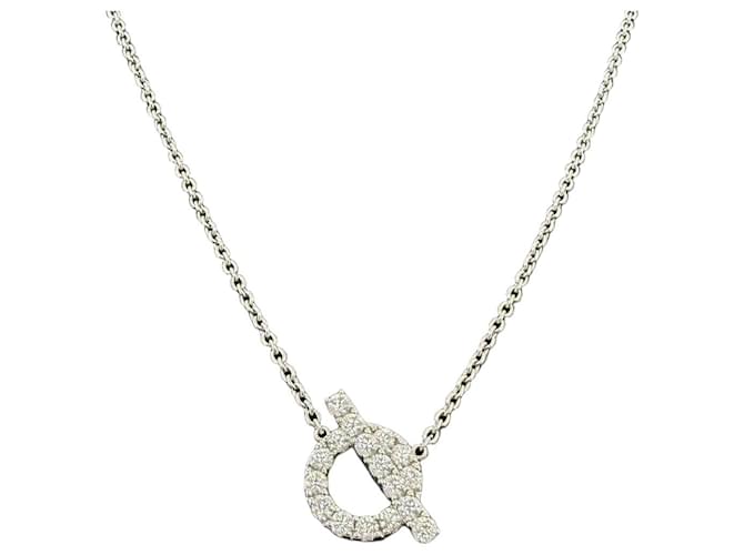 Hermès Collier Diamond Finesse Blanc 