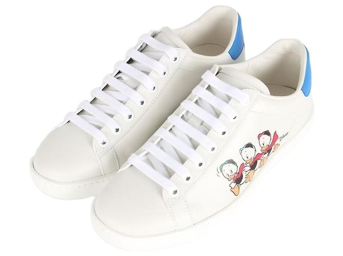 Gucci Baskets Disney Donald Duck Multicolore