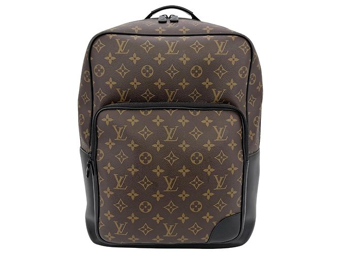 Louis Vuitton Monogram Macassar Dean Backpack Brown