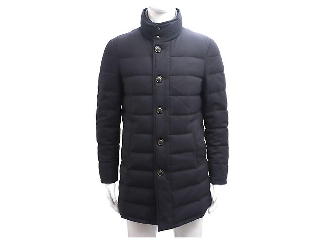 Moncler Valier Men's Down Coat Black