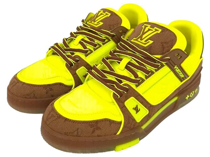 Louis Vuitton Baskets Trainer Marron