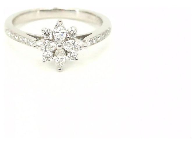 Tiffany & Co Tiffany Victoria Diamantring Weiß