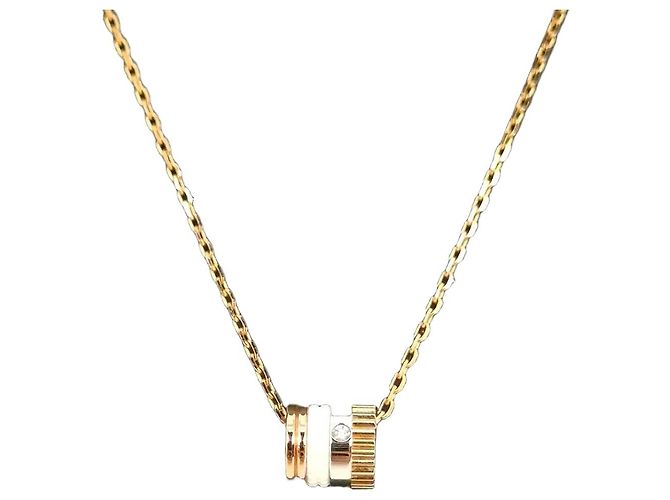 Boucheron Collier Quatre Mini Blanc