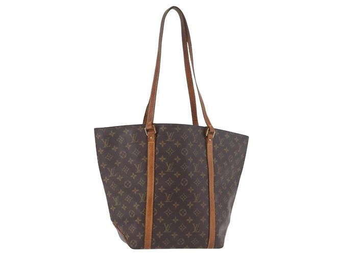 LOUIS VUITTON Monogram Sac Shopping Tote Bag M51108 LV Auth 179414 Monogramma