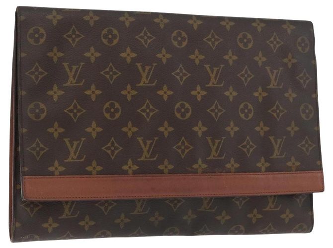LOUIS VUITTON Monogram Porte envelope Clutch Bag M51801 LV Auth bs35197 Monogramma