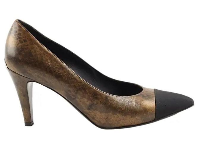 Chanel Golden heels