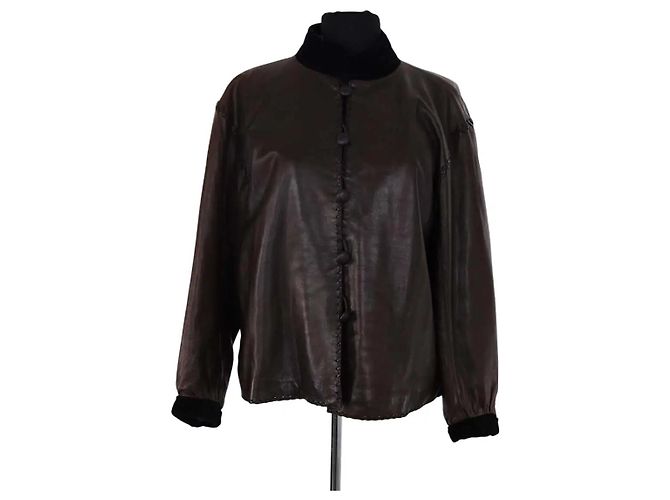 Saint Laurent Braune Jacke