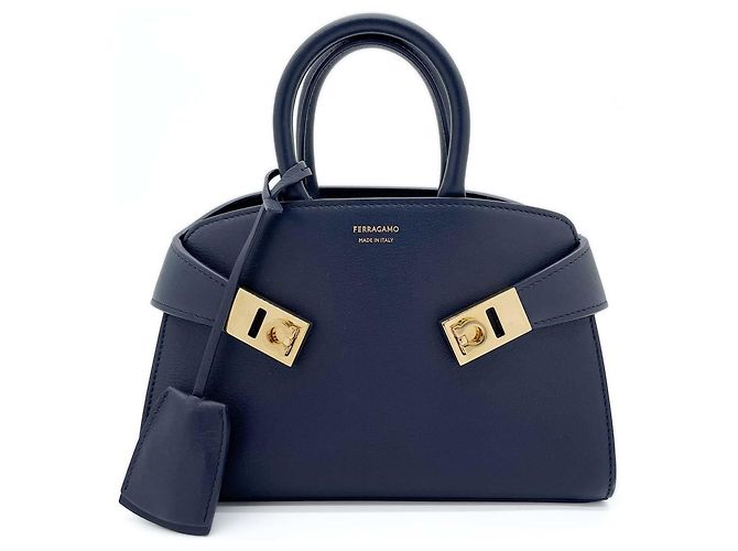 Borsa Salvatore Ferragamo Blue Hug