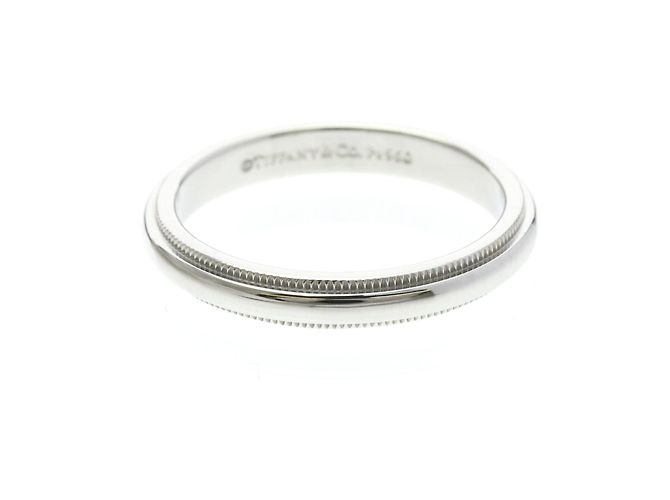 Tiffany & Co Tiffany Milgrain Ring in Platin Silber