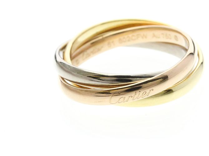 Anello Trinity Cartier D'oro