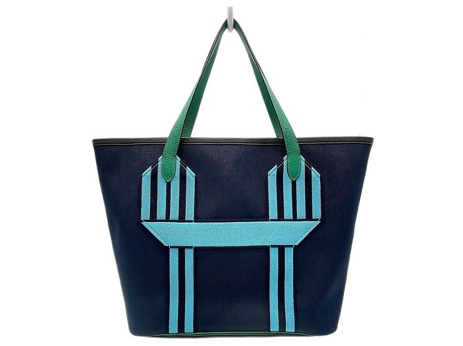 Hermès Borsa Tote Hermes Pure Sangle Blu navy