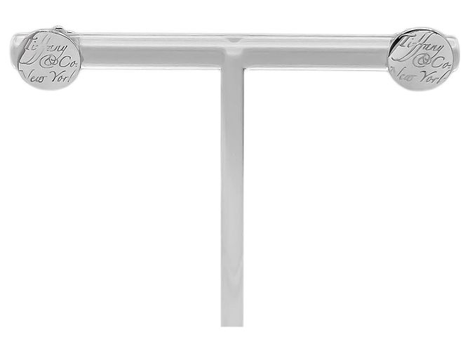 Tiffany & Co. Notes runde Ohrringe Silber